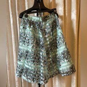 Floral Printed Midi Skirt